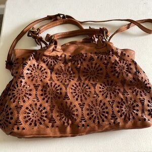Costanza Rota Embellished Italian Leather handbag